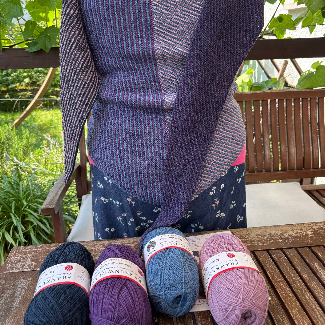 Strickpaket "Corner, Edges & Stripes" nach Martina Behm
