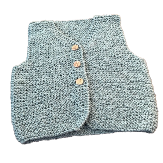 Strickanleitung M004 "Kinderweste" Design FRANKENWOLLE DIGITAL