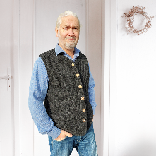 Strickanleitung M010 "Trachtenweste" Design FRANKENWOLLE DIGITAL