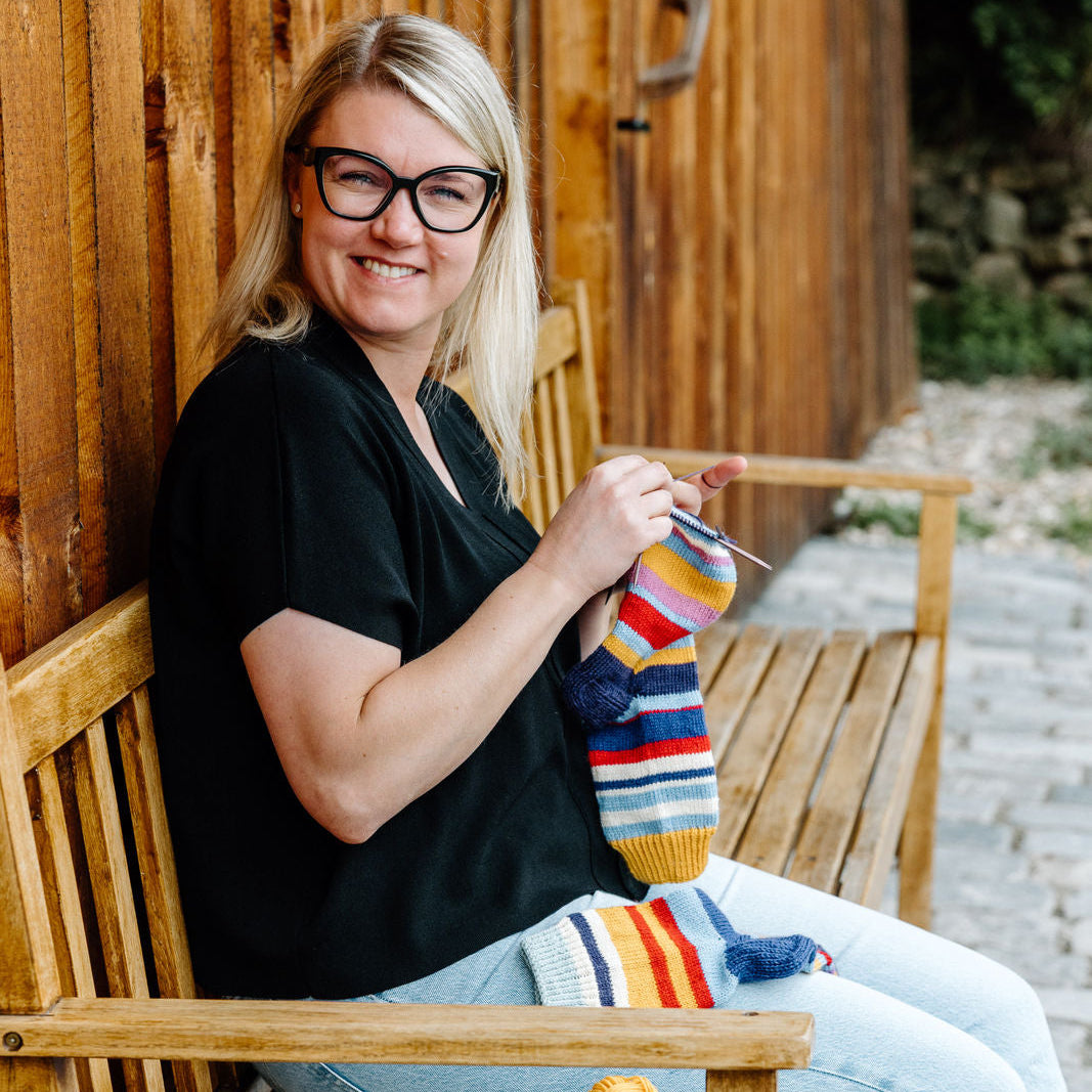 Sockenstricken für AnfängerInnen mit Patricia Brücker