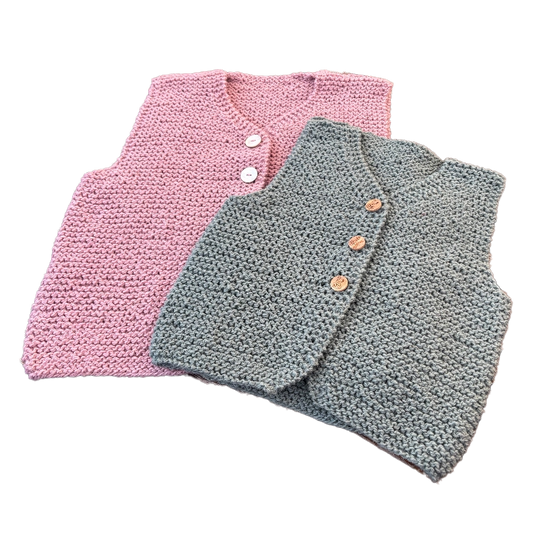 STRICKPAKET KINDERWESTE