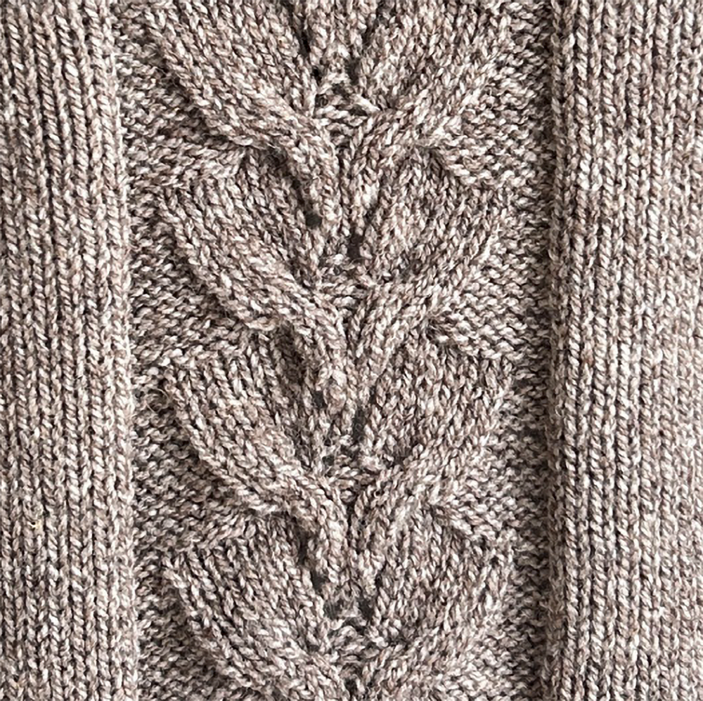 STRICKPAKET STEHKRAGENPULLOVER MIT AJOUREINSATZ