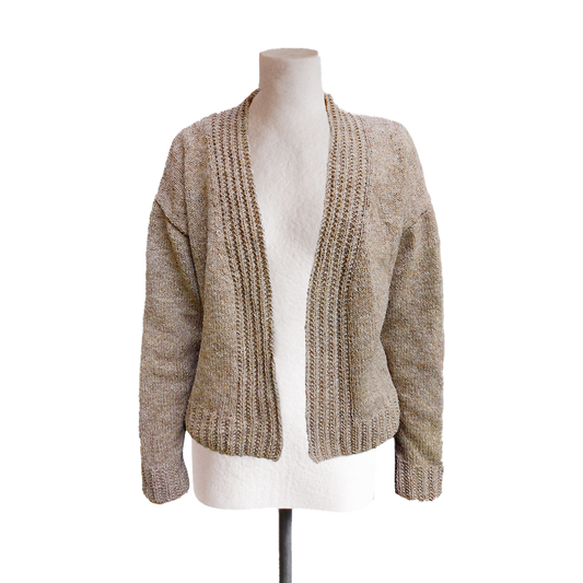 STRICKPAKET OFFENE JACKE