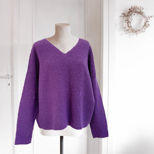 Strickanleitung M009 "Pullover Oversize"  Design FRANKENWOLLE  DIGITAL (Kopie)